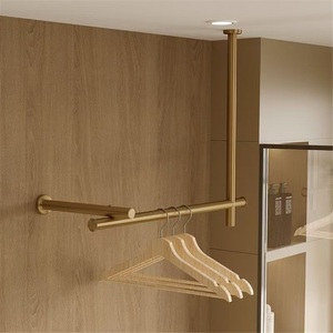 Porte-serviettes et porte-vêtements moderne en acier inoxydable chromé pour salle de bain, maison d'hôtes et hôtel, toutes saisons - Product Image 3