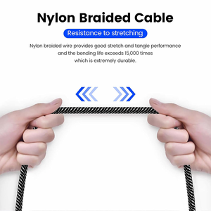 Cable de Audio de Alta Calidad con Trenzado de Nailon, <span class=keywords><strong>4</strong></span> Polos, Estéreo, <span class=keywords><strong>Jack</strong></span> a <span class=keywords><strong>Jack</strong></span>, Multicore, <span class=keywords><strong>4</strong></span> Conductores - Product Image 5