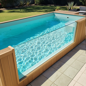 Grande piscine à vendre, piscine hors sol en conteneur maritime, piscine en fibre de verre, piscine en conteneur - Product Image 2