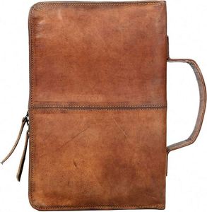 Housse de Bible en nylon vintage marron personnalisée avec poignée et poche arrière, fabriquée par une usine BSCI, pour femmes - Product Image 5