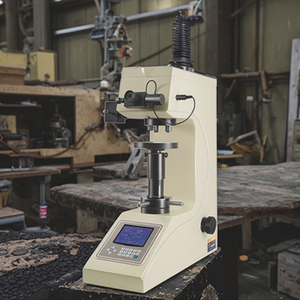 HV(S)-5/10/30/50(A) จอแสดงผลดิจิตอลป้อมปืน vickers เครื่องวัดความแข็งแบบพกพาเครื่องทดสอบ Rockwell พร้อมจอแสดงผล LCD - Product Image 2