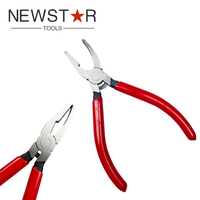 Poignée en plastique à poignée souple Outils de serrage du verre Coupe-verre en acier au carbone et pince pour sertissage OEM personnalisable