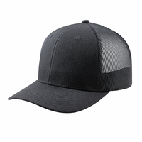 Casquette Trucker Unisexe Premium Vintage en Twill avec Maille Respirante et Visière Structurée – Casquette de Baseball Vierge pour Sports de Plein Air et Streetwear