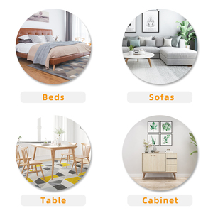 Glissière de <span class=keywords><strong>meubles</strong></span> robuste beige de haute qualité 89mm (3.5 ") Durable lavable écologique réutilisable amovible pour toute surface - Product Image 4