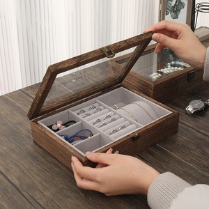 Joyero <span class=keywords><strong>de</strong></span> lujo al mejor precio, <span class=keywords><strong>Cajas</strong></span> <span class=keywords><strong>de</strong></span> Regalo cuadradas <span class=keywords><strong>de</strong></span> bambú, cesta, caja <span class=keywords><strong>de</strong></span> almacenamiento <span class=keywords><strong>de</strong></span> madera al por mayor hecha en China - Product Image 3