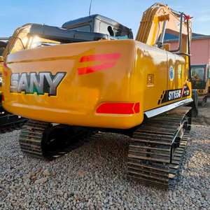 Excavatrice sur chenilles SANY SY155C d'occasion, 14 tonnes, moteur Isuzu, pelle hydraulique, matériel de construction Sany SY155C pour ingénieur municipal - Product Image 1