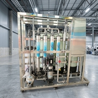 1000LPH omgekeerde osmose waterapparatuur met mineralisatiesysteem verbetert de smaak van drinkwater, geschikt voor hotels en restaurants.