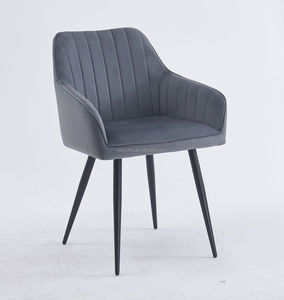 Hotel Restaurant High Density Foam Dining <strong>Chair</strong> Home Furniture <strong>Pine</strong> <strong>Kitchen</strong> <strong>Chairs</strong> High Level Modern Metal Leg Designer <strong>Chairs</strong> - Product Image 3