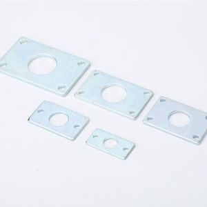 Soportes de Montaje de Cilindro Ajustables Serie MAL-FA, Soportes Oscilantes LB Feet SDB, Soportes en Forma de U con Brida FA para Perfil de Aluminio - Product Image 4
