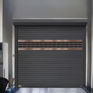 <span class=keywords><strong>Porte</strong></span> <span class=keywords><strong>de</strong></span> <span class=keywords><strong>garage</strong></span> <span class=keywords><strong>sectionnelle</strong></span> isolée automatique blanche à panneaux courts surélevés pour villa et maison, offrant une intimité totale - Product Image 6
