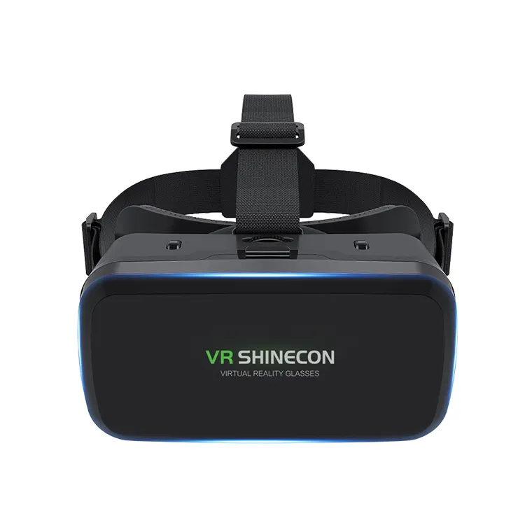 Vrshinecon — lunettes de réalité virtuelle, casque d'écoute tout en un, version 3d, lunettes de jeu, vr boîte 3d, nouveau, 2021