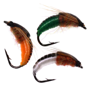 Caddis Pupa Artificial Ninfas Scud Bug Gusano Larvas Moscas Con Gancho De Púas Trucha Insecto Pesca Con Mosca Señuelo Cebo - Product Image 2