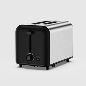Khuyến mại Quà Tặng 2 lát Extra-Wide khe cắm bánh mì nướng bánh mì nướng bằng thép không gỉ với 6 Browning cài đặt - Product Image 2