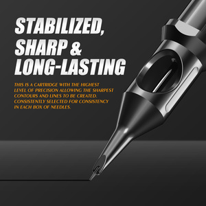 XNET 20 piezas/caja 0.35mm 1RL 3RL 5RL 7RL 9RL 11RL 14RL Round Liner 5RM 7RM 9RM 7RS RL RM <span class=keywords><strong>RS</strong></span> M1 Cartuchos de Agujas Desechables para Tatuaje - Product Image 6