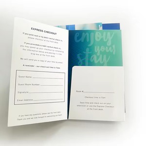 הדפסה במפעל <span class=keywords><strong>a4</strong></span> a5 נייר מצגת קובץ תיקיות עסק לוגו מותאם אישית תיקיות העסק עם כיסים - Product Image 2