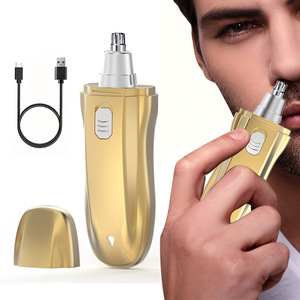 Portable nez oreille tondeuse à cheveux Machine rasoir Cutter outil de rasage pour hommes femmes à piles en plastique pour <span class=keywords><strong>voiture</strong></span> domestique - Product Image 6