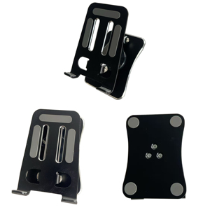 Металлическая алюминиевая подставка для мобильного телефона Складная подставка для планшета с возможностью поворота на 360 градусов регулируемый кронштейн для стола сотового телефона - Product Image 4