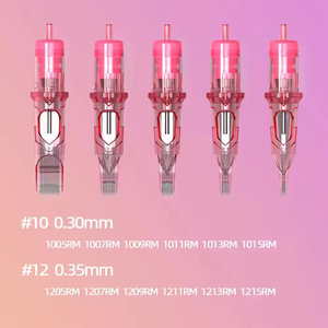 XNET 10 piezas/caja 8 #   10 #   12 #   Agujas de Cartucho Desechables para Tatuaje 1RL 3RL 5RL 7RL 9RL 11RL 13RL 15RL 5RM 7RM 9RM 11RM 13RM 15RM 23RM - Product Image 5
