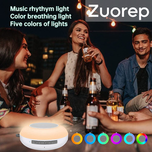 Zuorep Portable Wireless <b>Speaker</b> Waterproof Touch Night Lamp <b>Speaker</b> - Product Image 4