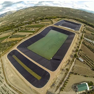 Hồ Bơi Chất Lượng Cao <span class=keywords><strong>HDPE</strong></span> Liner Nhựa 2Mm <span class=keywords><strong>HDPE</strong></span> <span class=keywords><strong>Geomembrane</strong></span> Pond Liner Đen Trắng Màu 100% Nguyên Liệu - Product Image 1