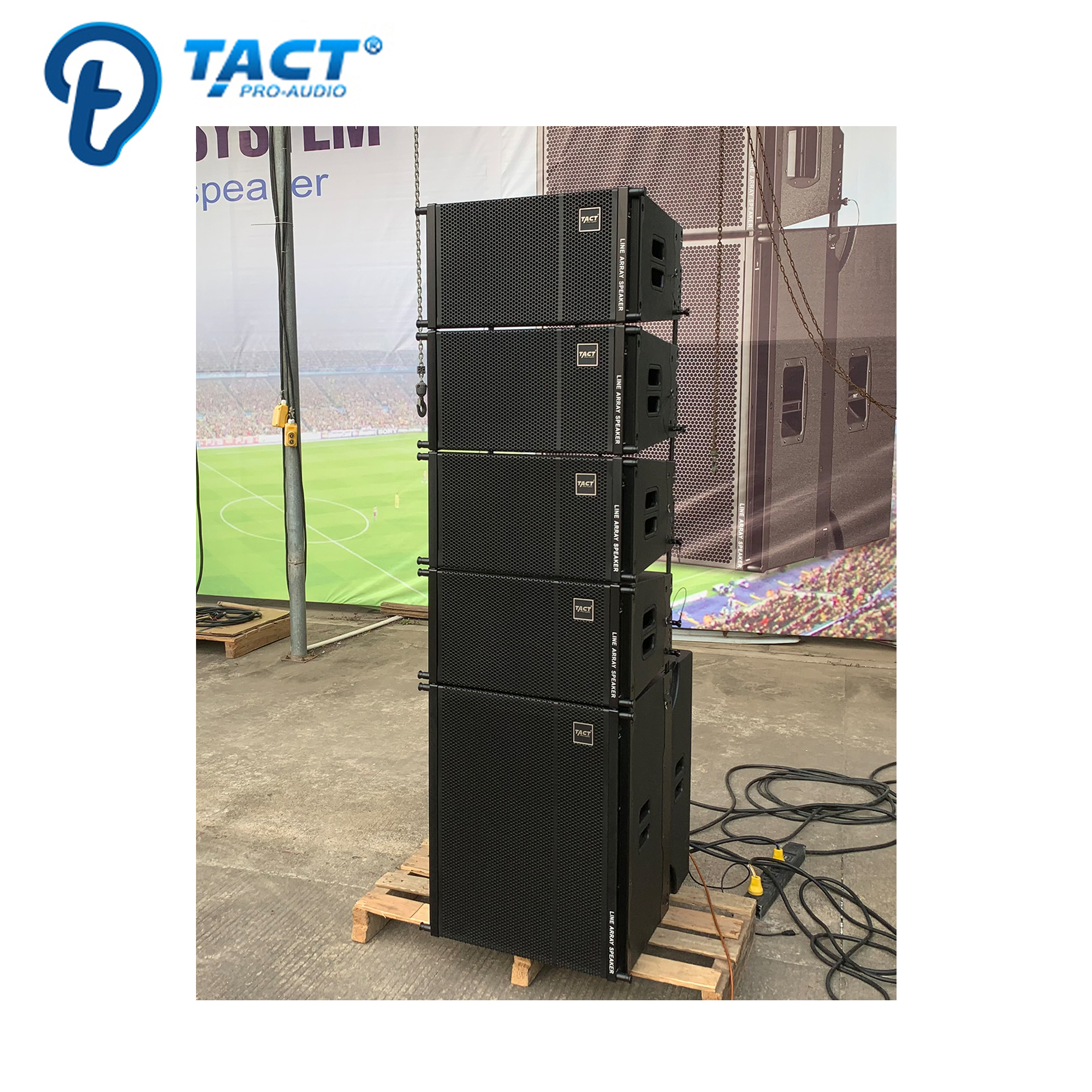 パワード10インチラインアレイスピーカーシステム小ショーミニ