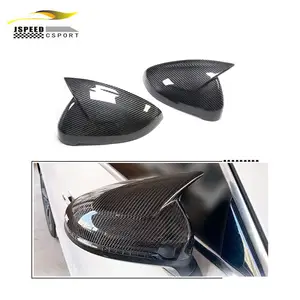 Carbon Fiber Replacement Mirror Covers for Audi A4 A5 B9 S4 RS4 S5 RS5 4-Door 2017-2022