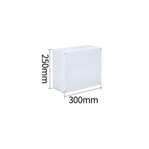 300x250x120mm IP65 Waterproof Junction Box ABS <b>Plastic</b> Custom Hole Opening Support with Built-in Sealing <b>Strip</b> Outdoor Enclosure - Product Image 4