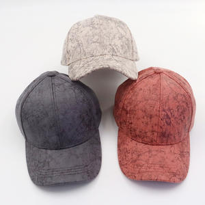 Casquette de baseball en toile texturée vintage en terre cuite, protection solaire, vente en gros, pour festival et fête - Product Image 2