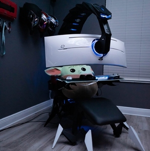 Estación de Trabajo para Gamers, Diseño Moderno, RGB, Cabina de Juego Zero Gravity, Silla de Juego Scorpion al por Mayor - Product Image 2