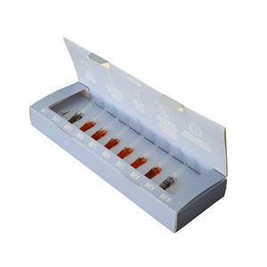 Biểu Tượng Tùy Chỉnh In Rỗng Quà Tặng Giấy Chăm Sóc Da Ampules Huyết Thanh Bao Bì Ampoule Hộp Gói Cho Ống - Product Image 5