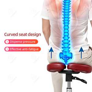 High Quality Ergonomic Dental Doctor Assistant <b>Saddle</b> Chairs Dentist <b>Stool</b> - Product Image 5