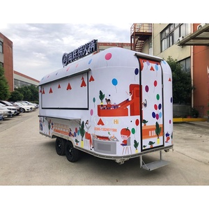 รถเข็นขายอาหารแบบเคลื่อนที่ได้รถเข็นขายในดูไบสำหรับบาร์เบียร์พร้อมอุปกรณ์อาหารว่าง - Product Image 1