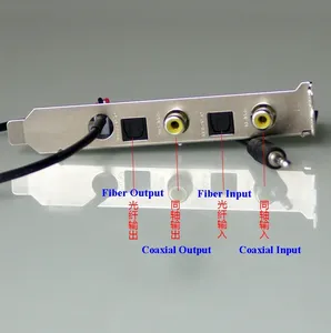 <span class=keywords><strong>Tarjeta</strong></span> Decodificadora <span class=keywords><strong>de</strong></span> Fibra Coaxial SPDIF DTS, Módulo <span class=keywords><strong>de</strong></span> Entrada/Salida Digital para <span class=keywords><strong>Tarjeta</strong></span> <span class=keywords><strong>de</strong></span> <span class=keywords><strong>Sonido</strong></span> Creative <span class=keywords><strong>Sound</strong></span> <span class=keywords><strong>Blaster</strong></span> - Product Image 2