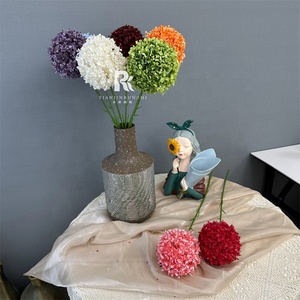 Vente en gros de fleurs artificielles de pissenlit boule d'oignons artificiels grande taille 76cm fleurs artificielles d'<span class=keywords><strong>allium</strong></span> de mariage de pissenlit - Product Image 3