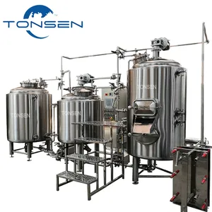 Small 200L 300L electric mash tun beer brewing mini brewery equipment for sale
