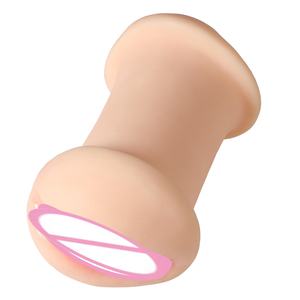 หมอนเครื่องบินถ้วยช่องคลอดที่แท้จริงช่องคู่ชายสำเร็จความใคร่ด้วยตนเองของเล่นแอบแฝงช่วยตัวเองโมเดล MM-MF40 - Product Image 4