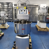 Mesin Chef Komersial Otomatis Penuh Multifungsi Stainless Steel Ukuran Sedang Pengaduk Adonan Blender Listrik Meja