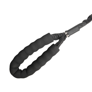 Correa de perro retráctil fuerte, correa elástica de nailon reflectante táctica para perro, correa acolchada resistente para perro mascota para perros grandes - Product Image 4