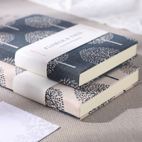 Carnet à couverture rigide en tissu, 132 feuilles, journal épais imprimé, carnet de notes pour étudiants, prix abordable, fabriqué en Chine