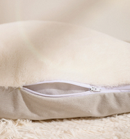 Lit pour chien et chat moderne, en fourrure synthétique solide, écologique, facile à nettoyer, respirant, pliable, amovible, lavable, en peluche, pour toutes les saisons