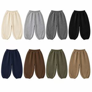 Pantalons simples et polyvalents de haute qualité pour enfants, pantalons harem décontractés et tendance pour garçons et filles - Product Image 5