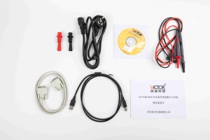 VICTOR 8265 6 bits pantalla LCD verdadero <span class=keywords><strong>RMS</strong></span> Tipo Banco DMM multímetro Digital Manual Auto USB termopar prueba Reading1200000 cercanas - Product Image 2