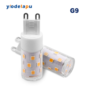 หลอดไฟ LED G9 ประหยัดพลังงาน <span class=keywords><strong>LAPU</strong></span> 220V 4.5-5W SMD 2835 เซรามิก PC สำหรับใช้ในบ้าน ได้รับการรับรองมาตรฐาน RoHS CE ปรับความสว่างได้ - Product Image 1