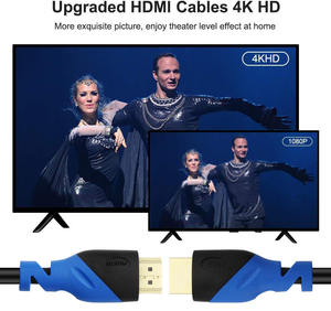 Nouveau câble HDMI 2.0 haute vitesse 2026 pour Ultra HD <span class=keywords><strong>4K</strong></span> 60Hz 18 Gbit/s 3D, compatible HDTV, projecteur, caméra, moniteur domestique, disponible en tailles 1m, 2m, 5m - Product Image 5