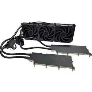 Water Cooling Kit A6000 Graphics Card <b>Liquid</b> <b>Cooler</b> with 120x120x25mm Fan and 3.6W Power for Server GPU - Product Image 1