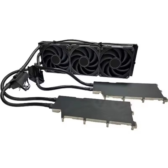 Water Cooling Kit A6000 Graphics Card Liquid Cooler with 120x120x25mm Fan and 3.6W Power for Server GPU OEM/ODM Supported