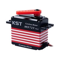 Servomoteur numérique sans noyau KST MS725 V8.0 HV avec capteur Hall sans contact 20Kgf.cm 0.07sec/60 °   pour accessoires d'hélicoptère RC 550 700