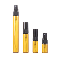 Vide 2ml 3ml 5ml 10ml petit parfum atomiseur flacons échantillon bouteille en verre transparent avec pompe de pulvérisation en plastique