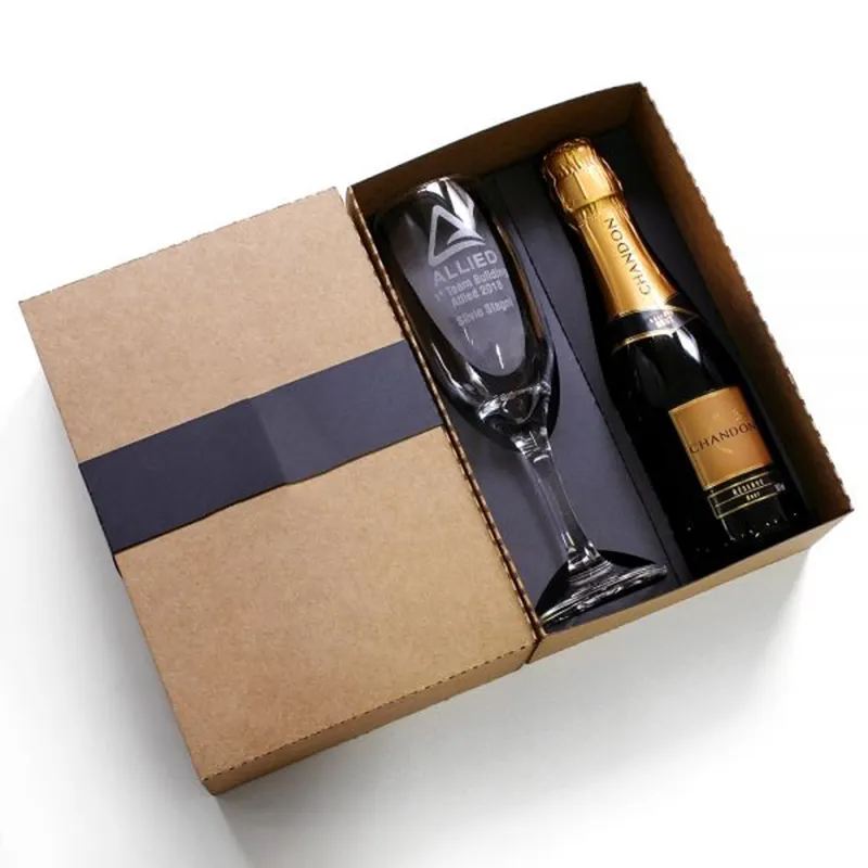 OEM Manufacturer Custom Design Brown Corrugated Paper Packaging Gift Wine Paper Boxes