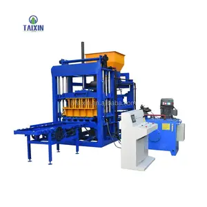 Machine de fabrication de bâtiment QT4-15 fabricant de presse à formulaires et machine à briques automatique